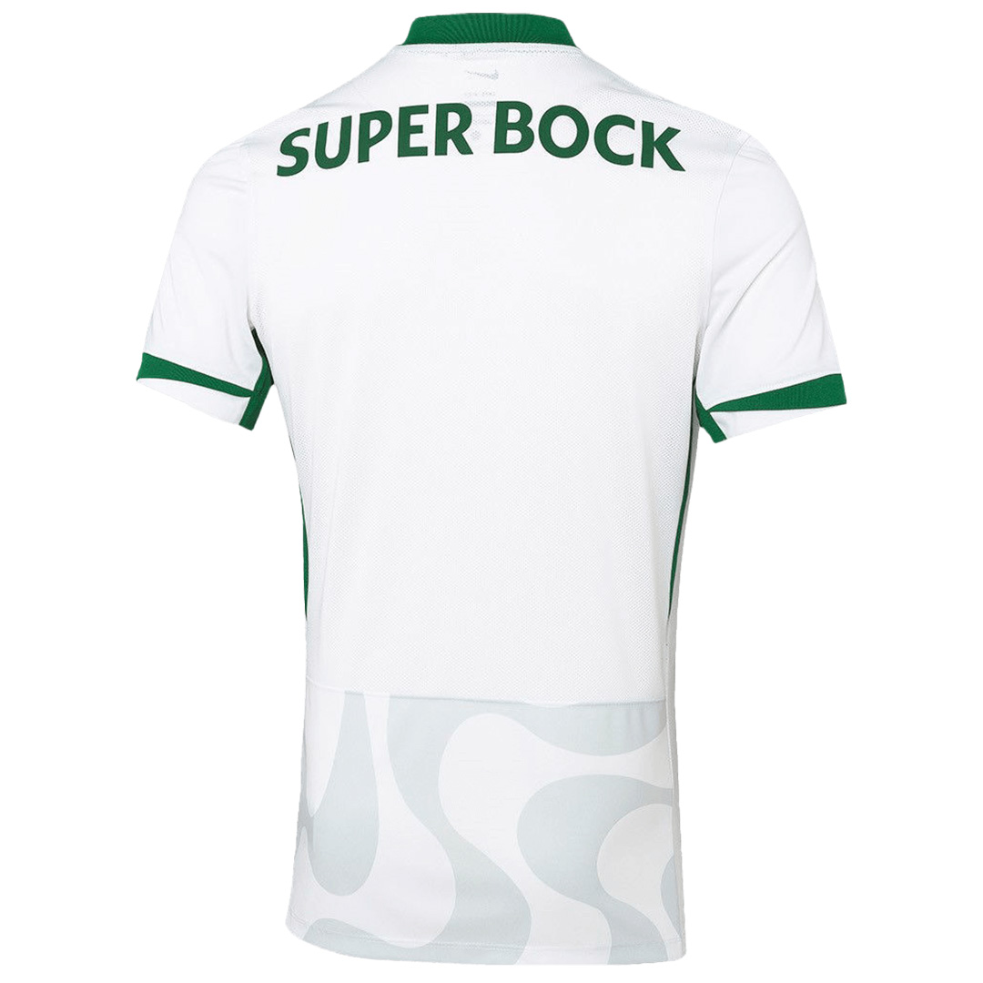 Sporting CP Away Jersey 2025/26 White (back view)