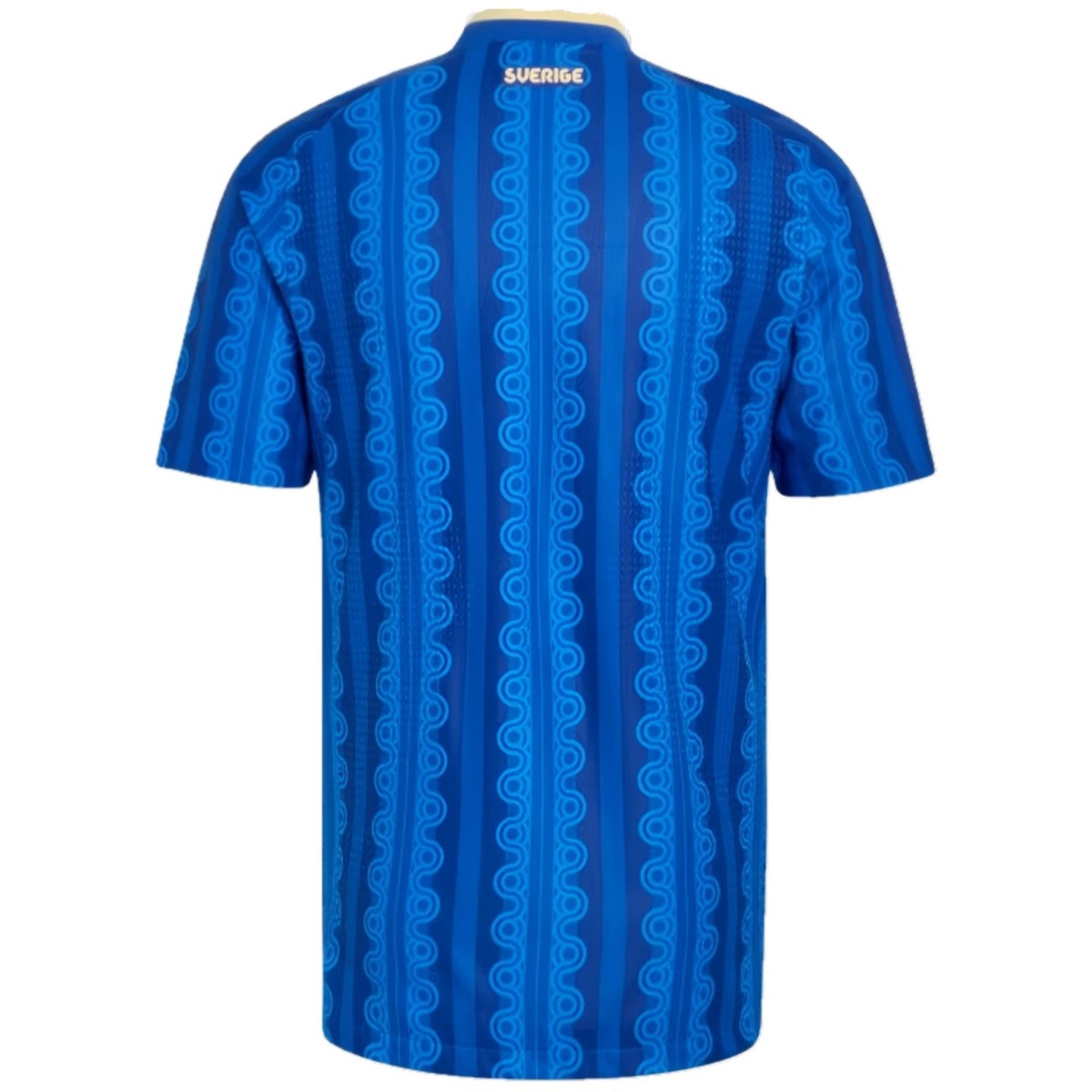 Sweden Away Match Jersey Player Version World Cup 2026 (back view)