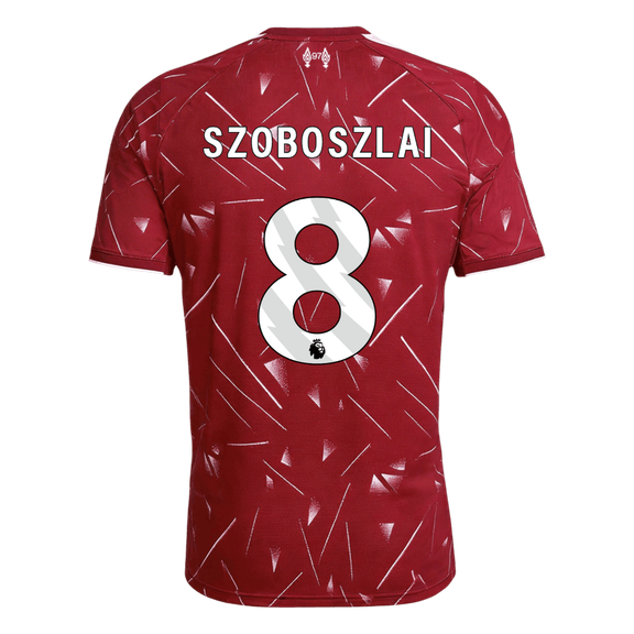 SZOBOSZLAI #8 Liverpool Home Jersey 2026/27