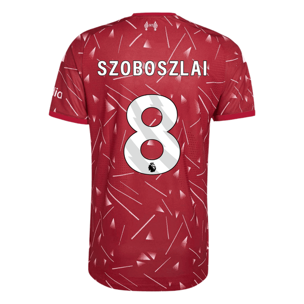 SZOBOSZLAI #8 Liverpool Home Match Jersey Player Version 2026/27