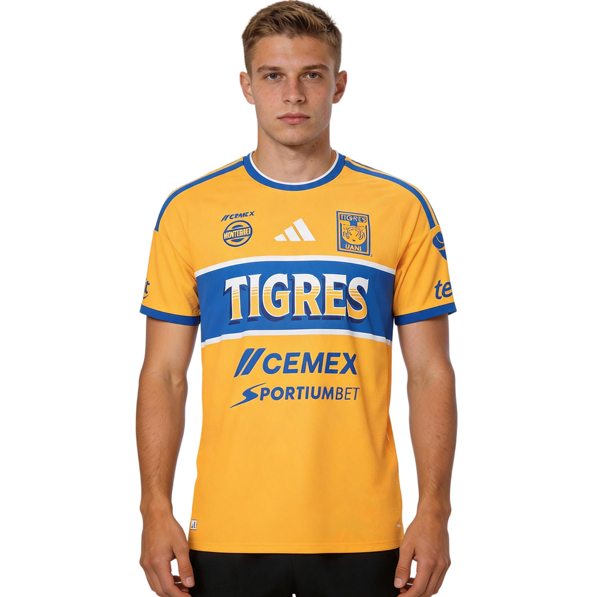 Tigres UANL Home Match Jersey Player Version 2026/27