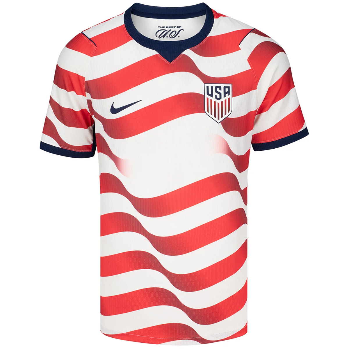USMNT Home Match Jersey Player Version World Cup 2026 (back view)