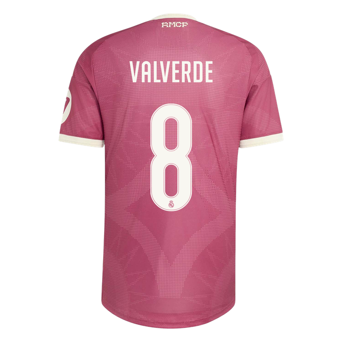 VALVERDE #8 Real Madrid Third Match Jersey Player Version 2026/27