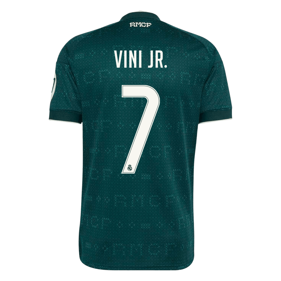 VINI JR. #7 Real Madrid Away Jersey 2026/27 (back view)