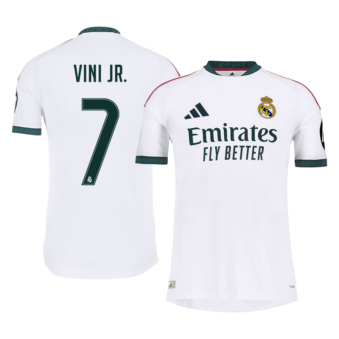 VINI JR. #7 Real Madrid Home Match Jersey Player Version 2026/27
