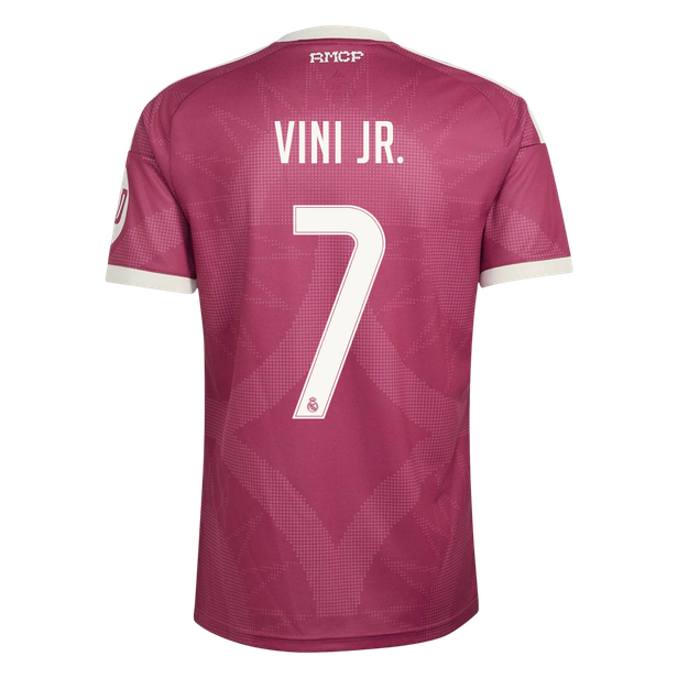 VINI JR. #7 Real Madrid Third Jersey 2026/27 (back view)
