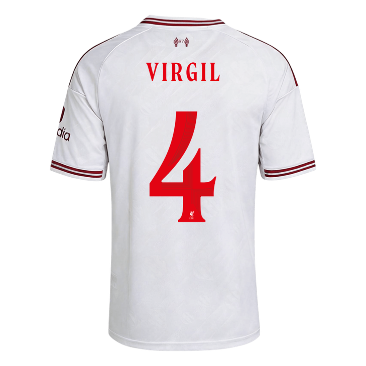 VIRGIL #4 Liverpool Away Jersey 2026/27 - UCL Font
