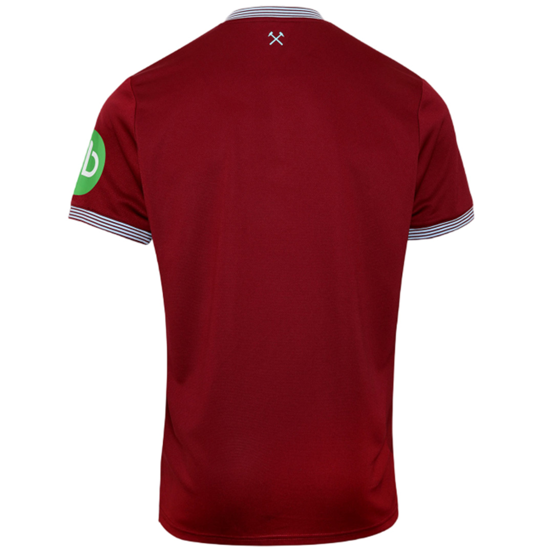 West Ham United Home Jersey 2024/25 (back view)