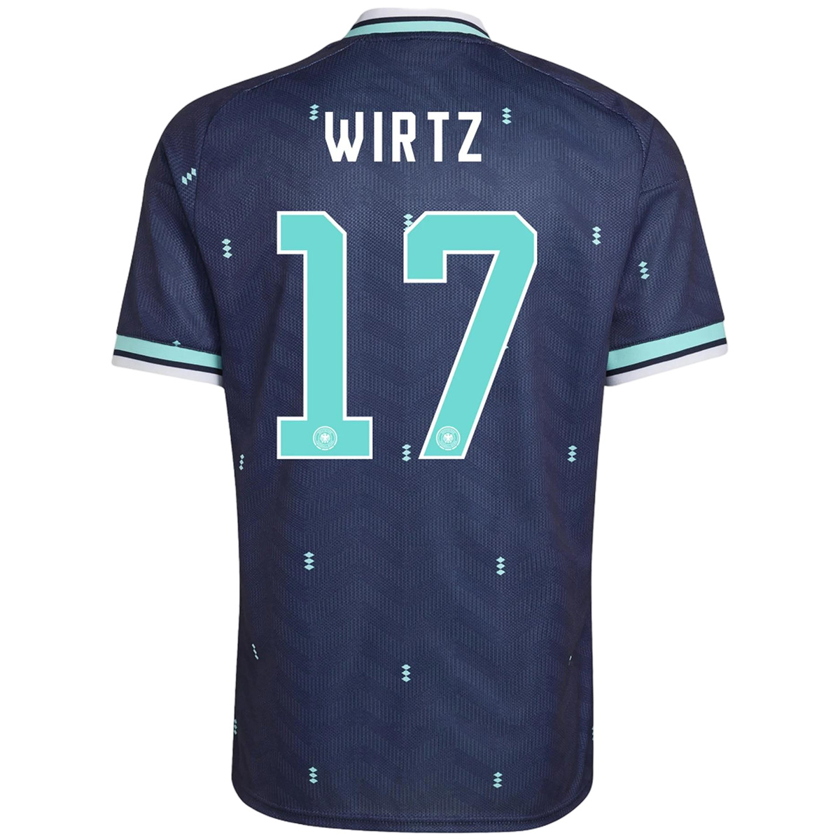 Wirtz #17 Germany Away Jersey World Cup 2026 (back view)