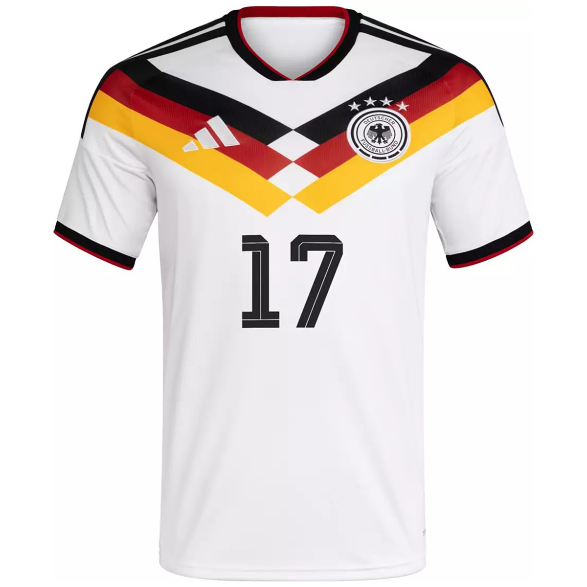 Wirtz #17 Germany Home Jersey World Cup 2026 (back view)