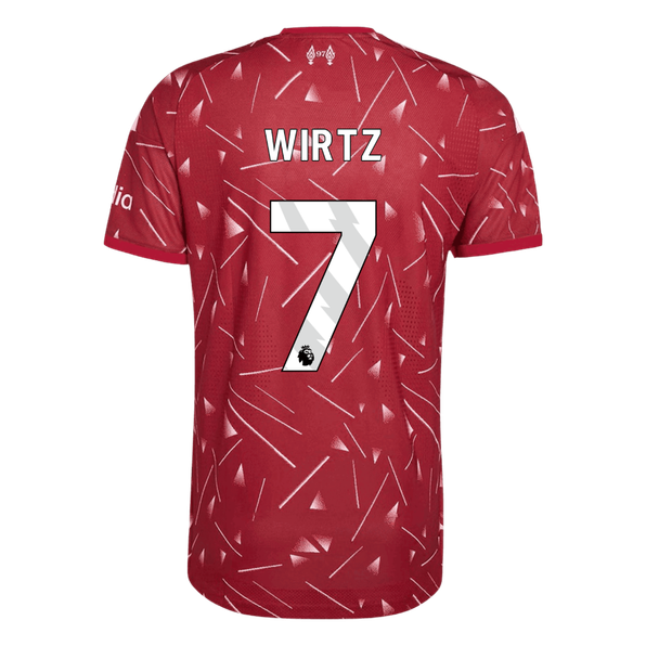 WIRTZ #7 Liverpool Home Match Jersey Player Version 2026/27