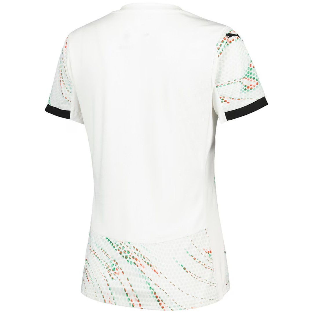 Women's Portugal Away Jersey 2025 (back view)