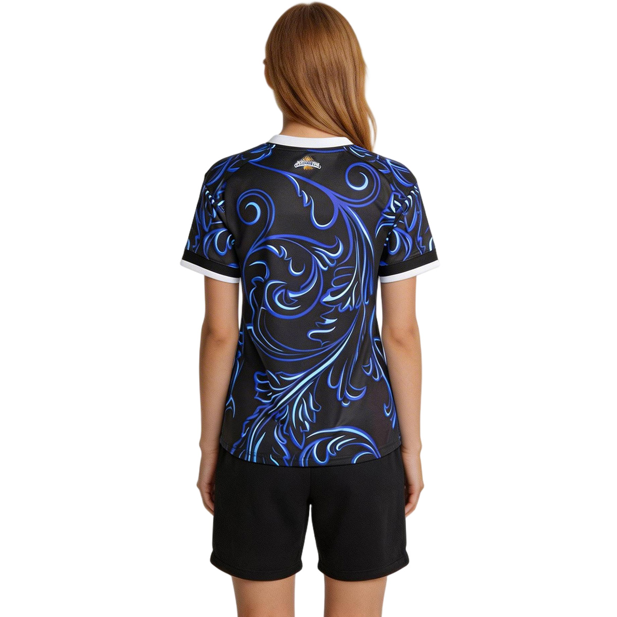 Women's Argentina Away Jersey World Cup 2026 (back view)