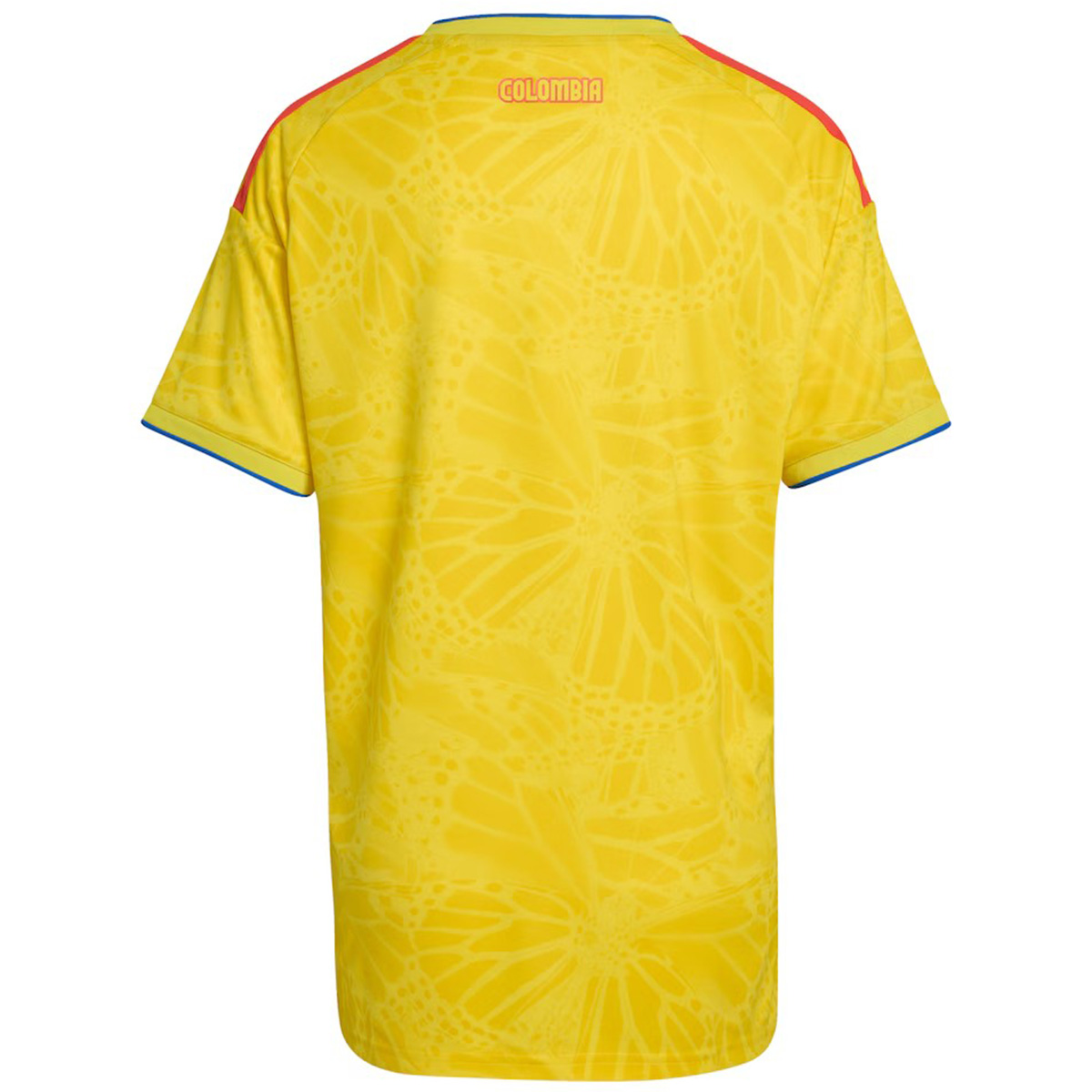 Women's Colombia Home Jersey World Cup 2026 (back view)