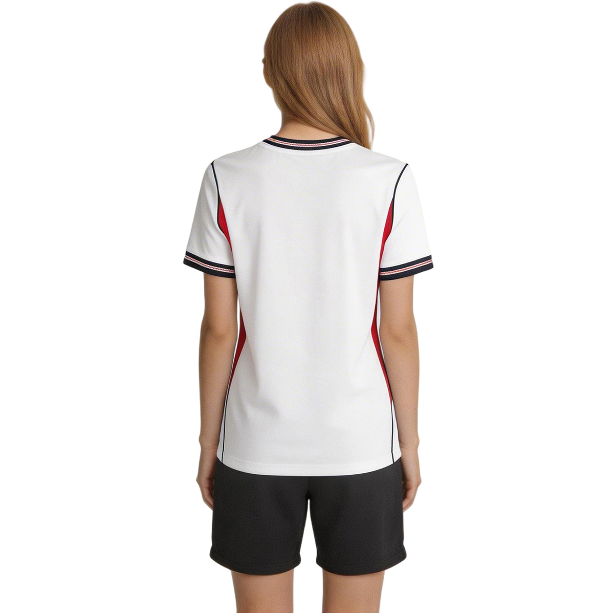 Women's England Home Jersey World Cup 2026 (back view)