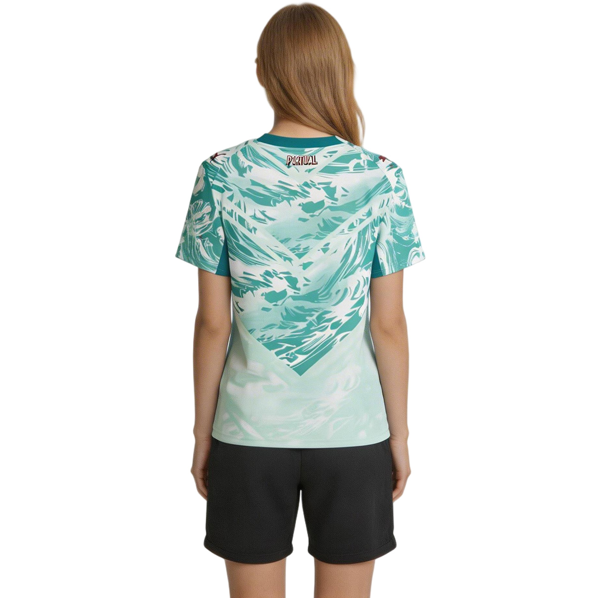 Women's Portugal Away Jersey World Cup 2026 (back view)