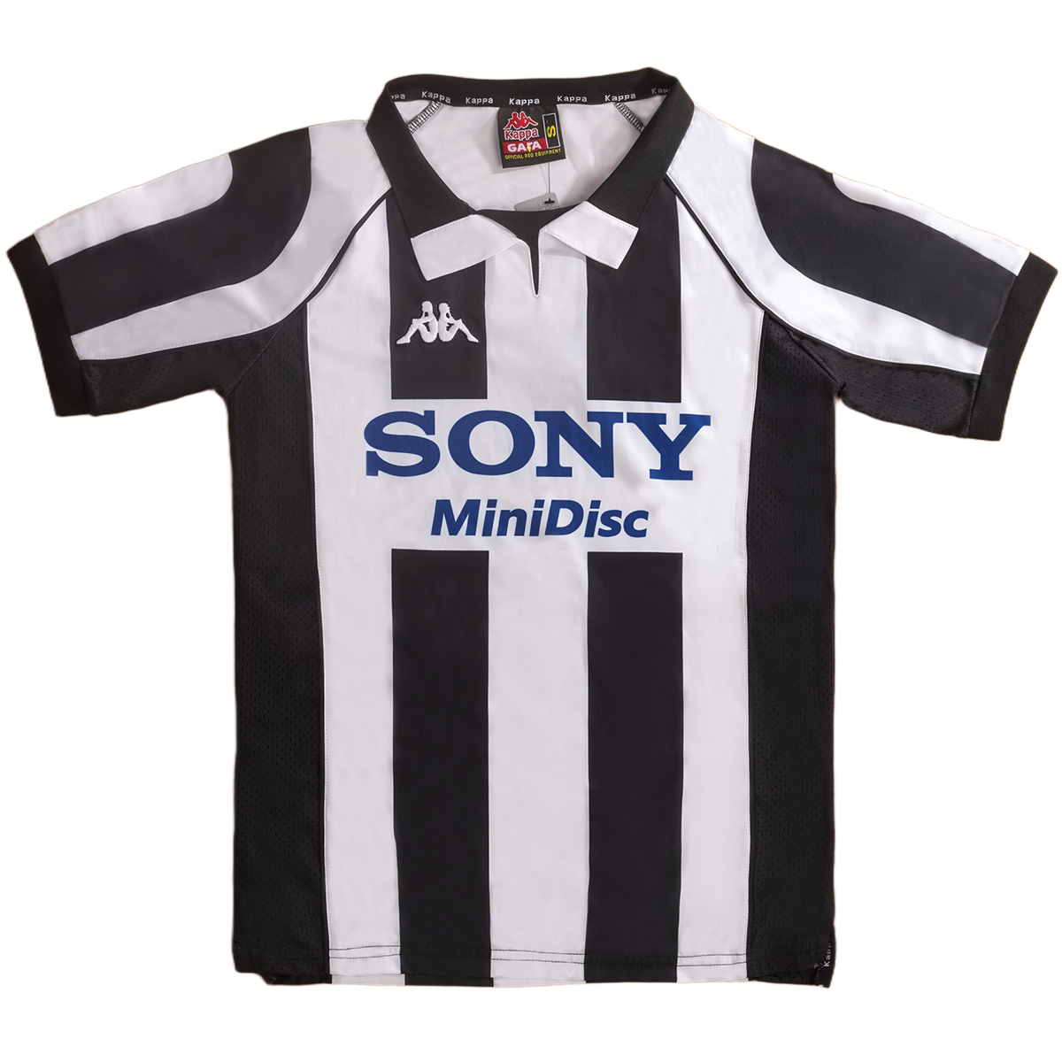 Zidane #21 Retro Juventus Home Jersey 1997/98 (back view)