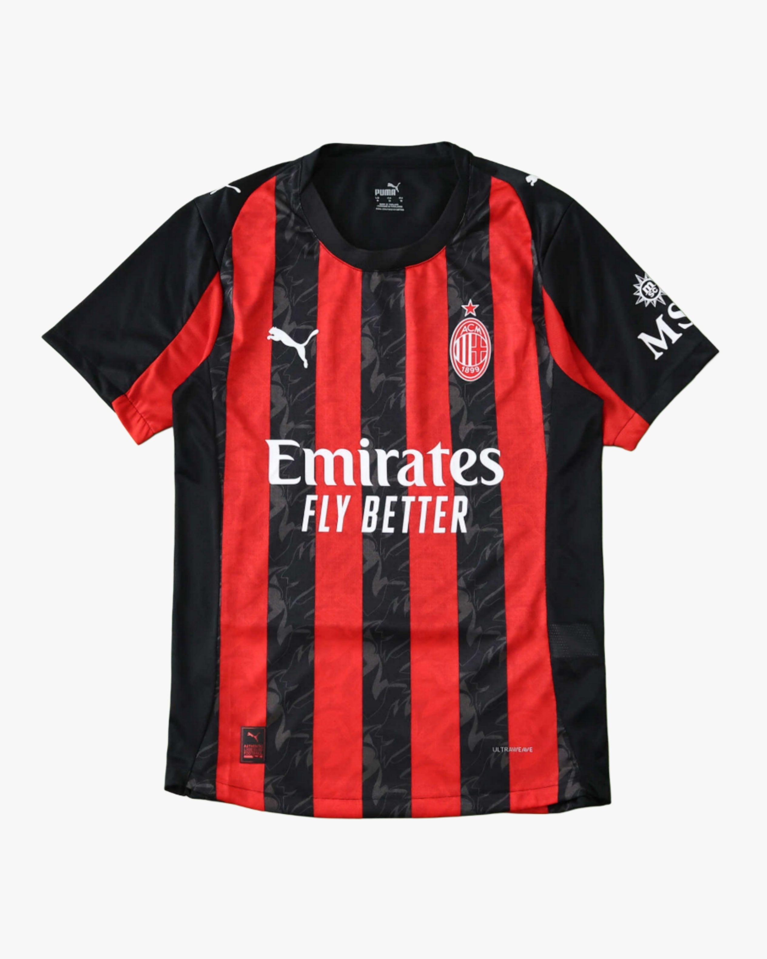 AC MILAN HOME 2025/26 — premium football kit from Don's Jerseys