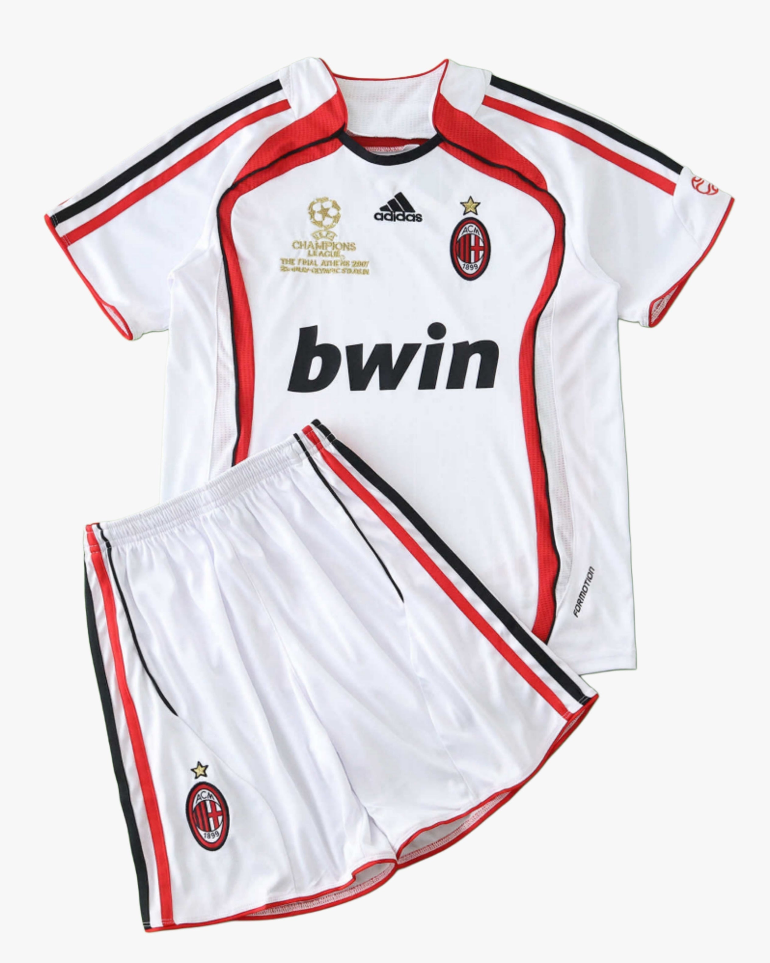 AC MILAN RETRO AWAY 2006/07 KIDS — premium football kit from Don's Jerseys
