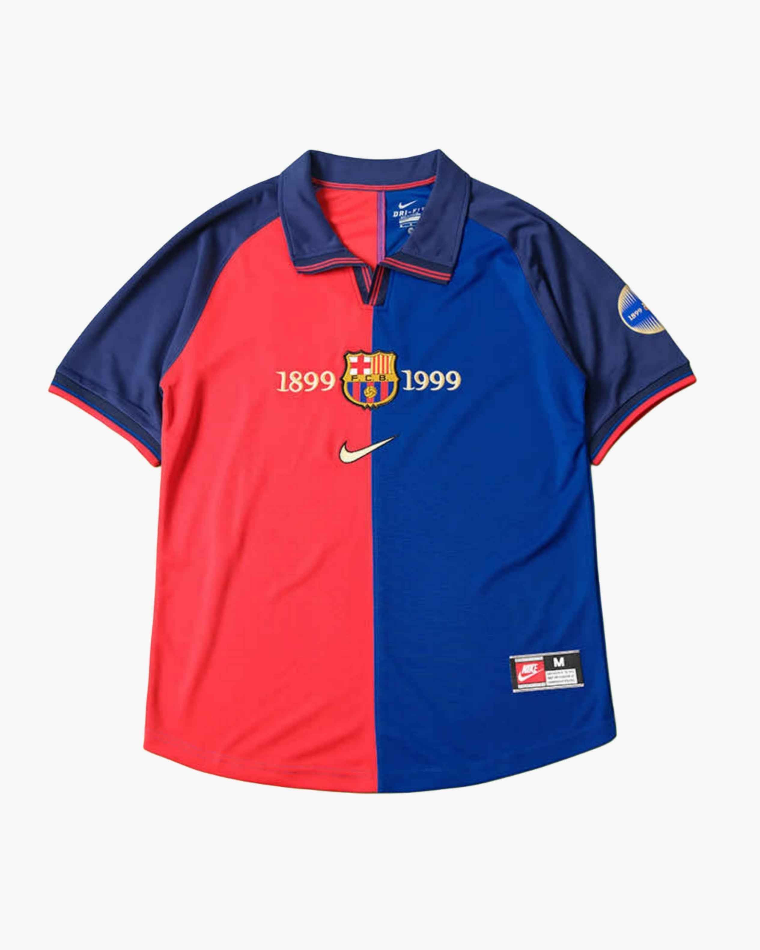 BARCELONA 100th ANNIVERSARY SPECIAL EDITION — premium football kit from Don's Jerseys