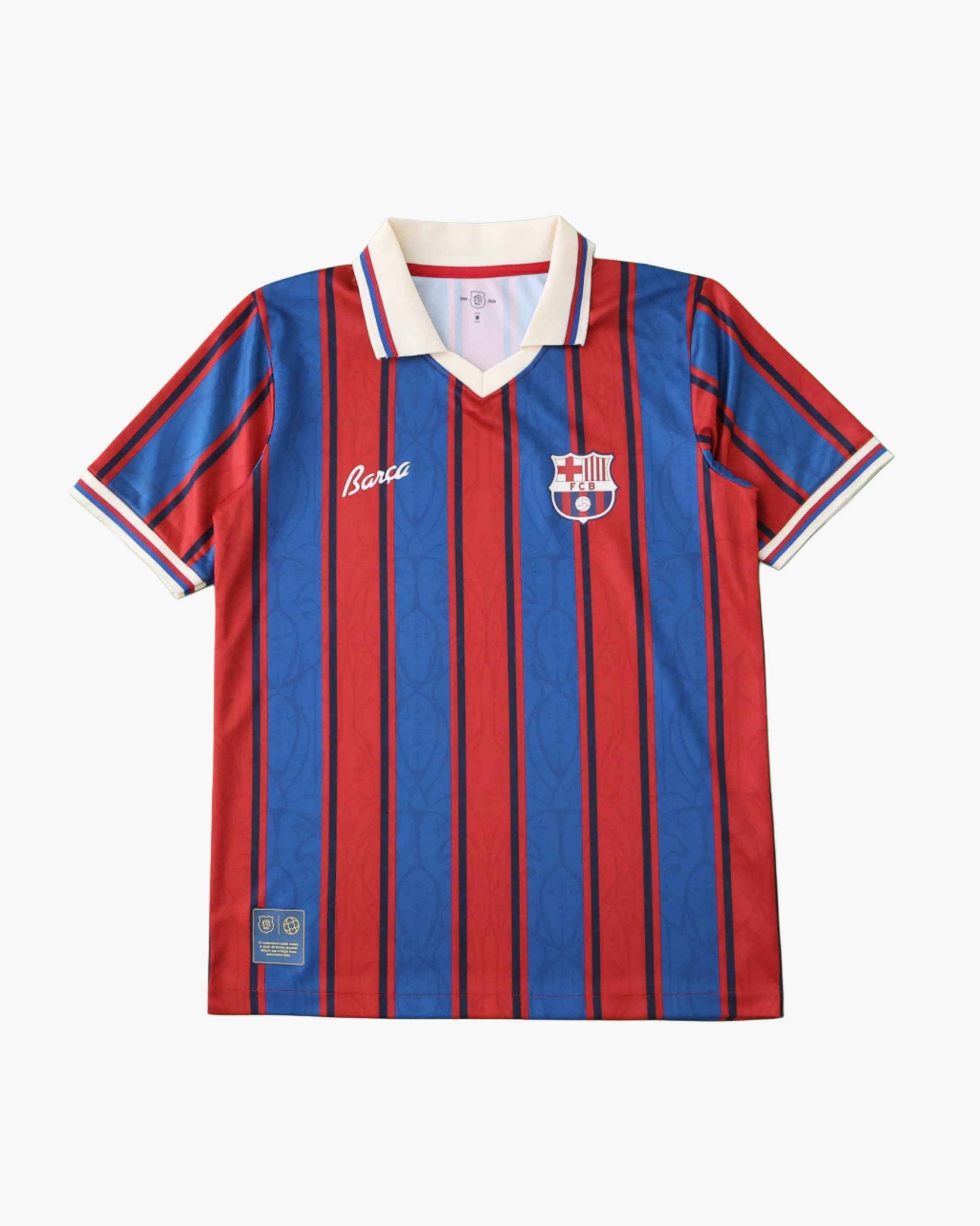 BARCELONA 125th ANNIVERSARY SPECIAL EDITION v2 — premium football kit from Don's Jerseys