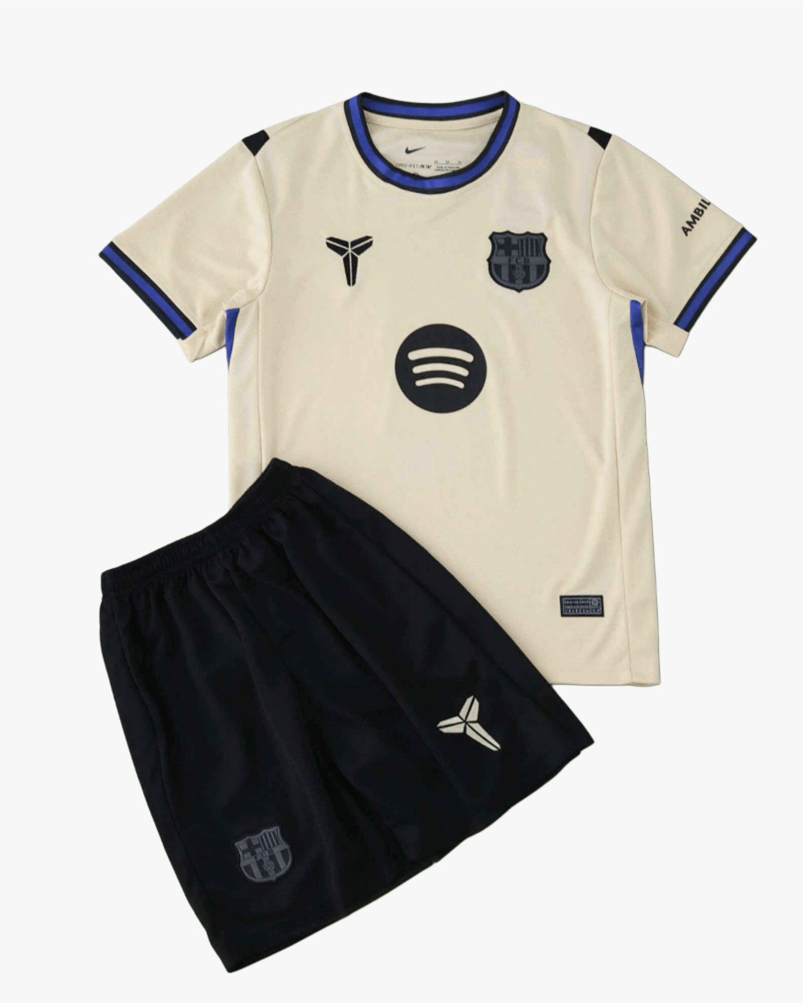 BARCELONA AWAY 2025/26 KIDS — premium football kit from Don's Jerseys