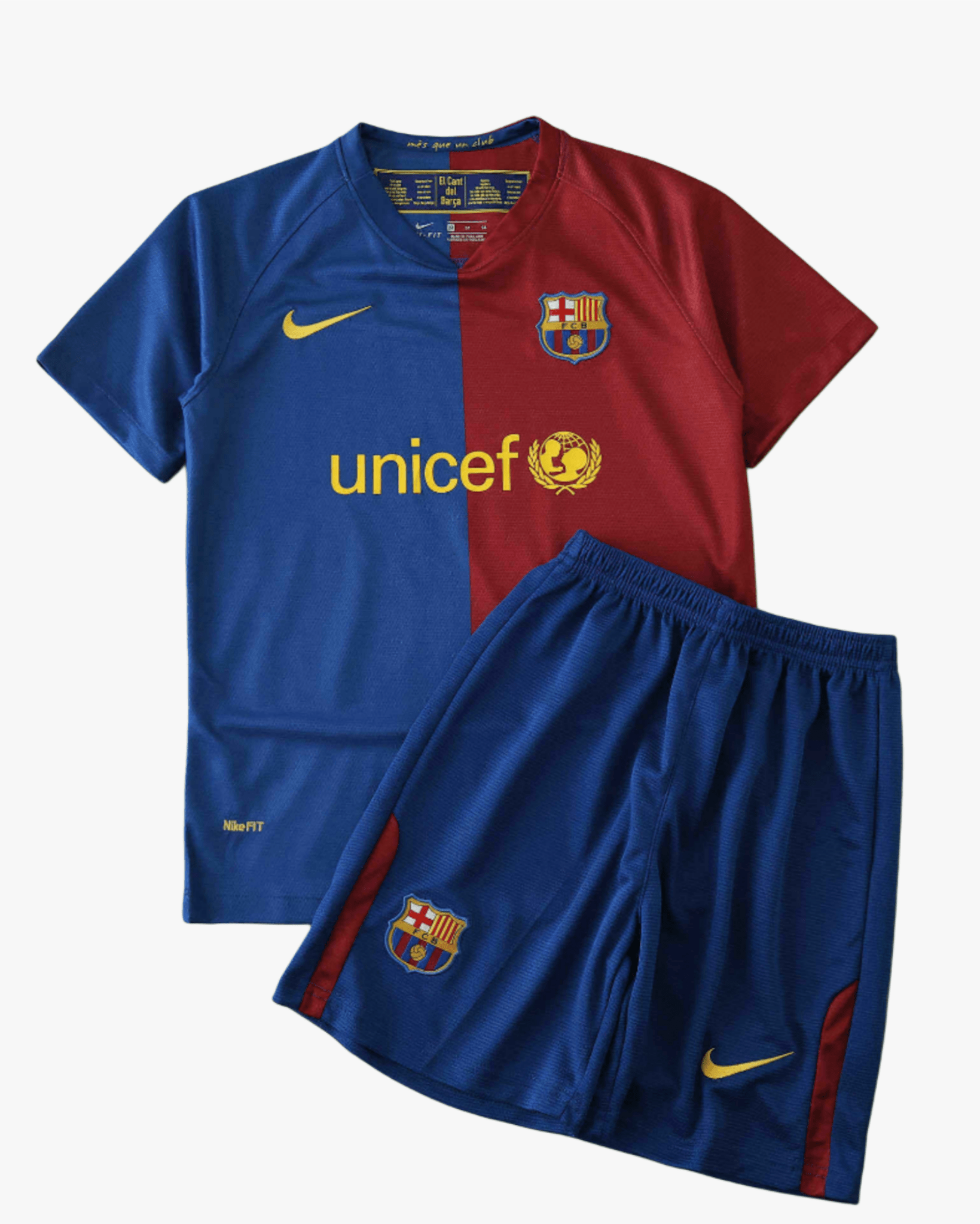 BARCELONA RETRO HOME 2008/09 KIDS — premium football kit from Don's Jerseys