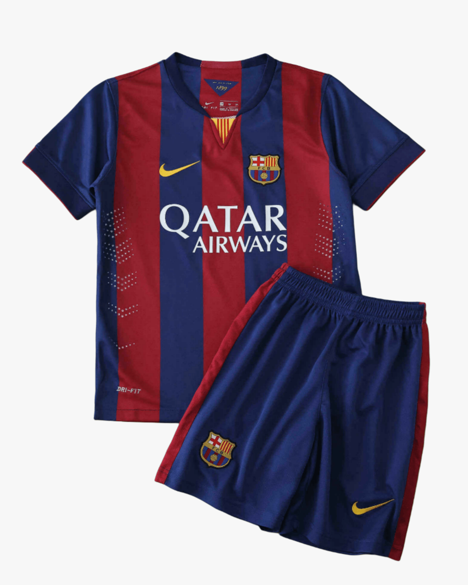 BARCELONA RETRO HOME 2014/15 KIDS — premium football kit from Don's Jerseys