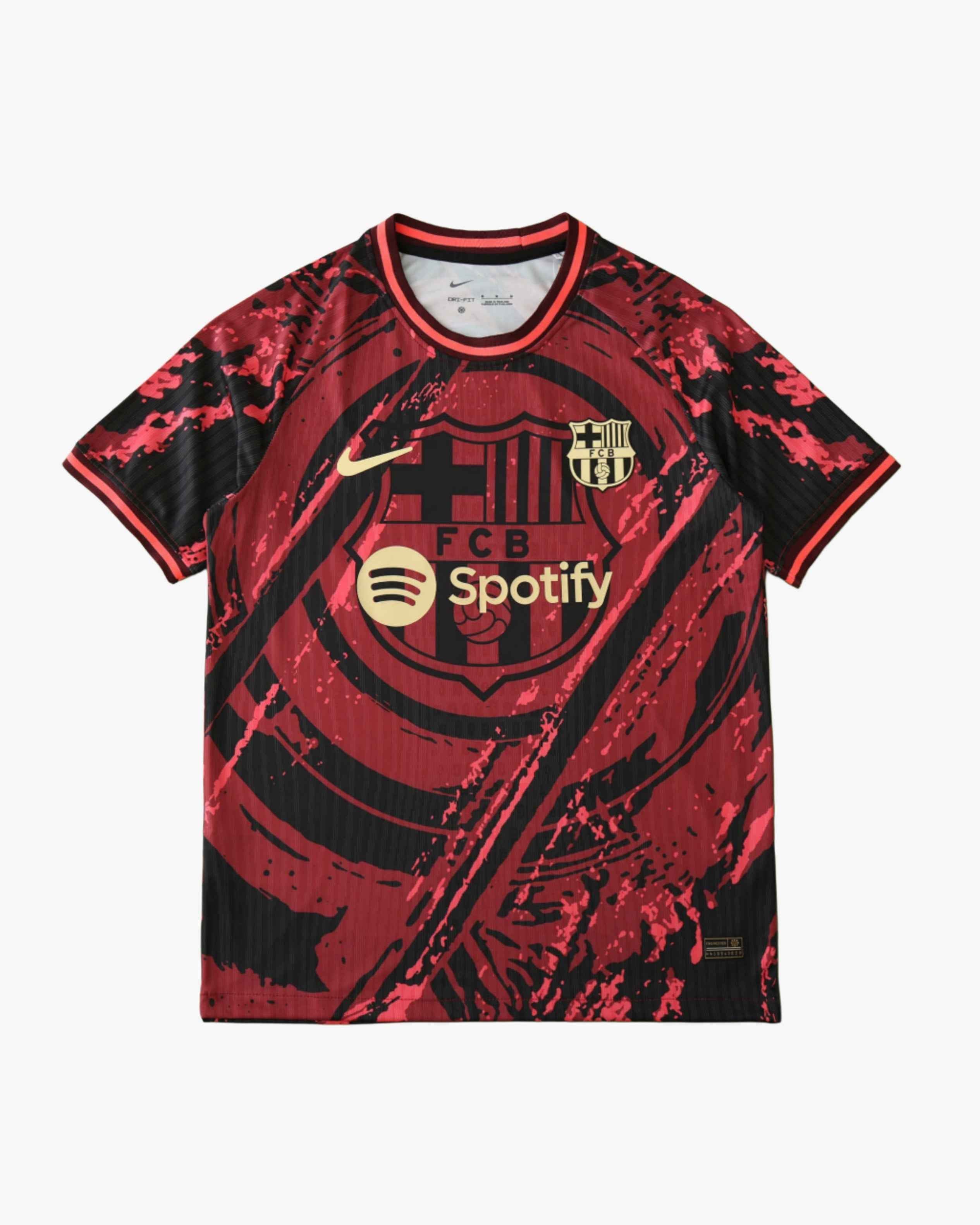 BARCELONA x BLOODED LAND PREMIUM KIT — premium football kit from Don's Jerseys