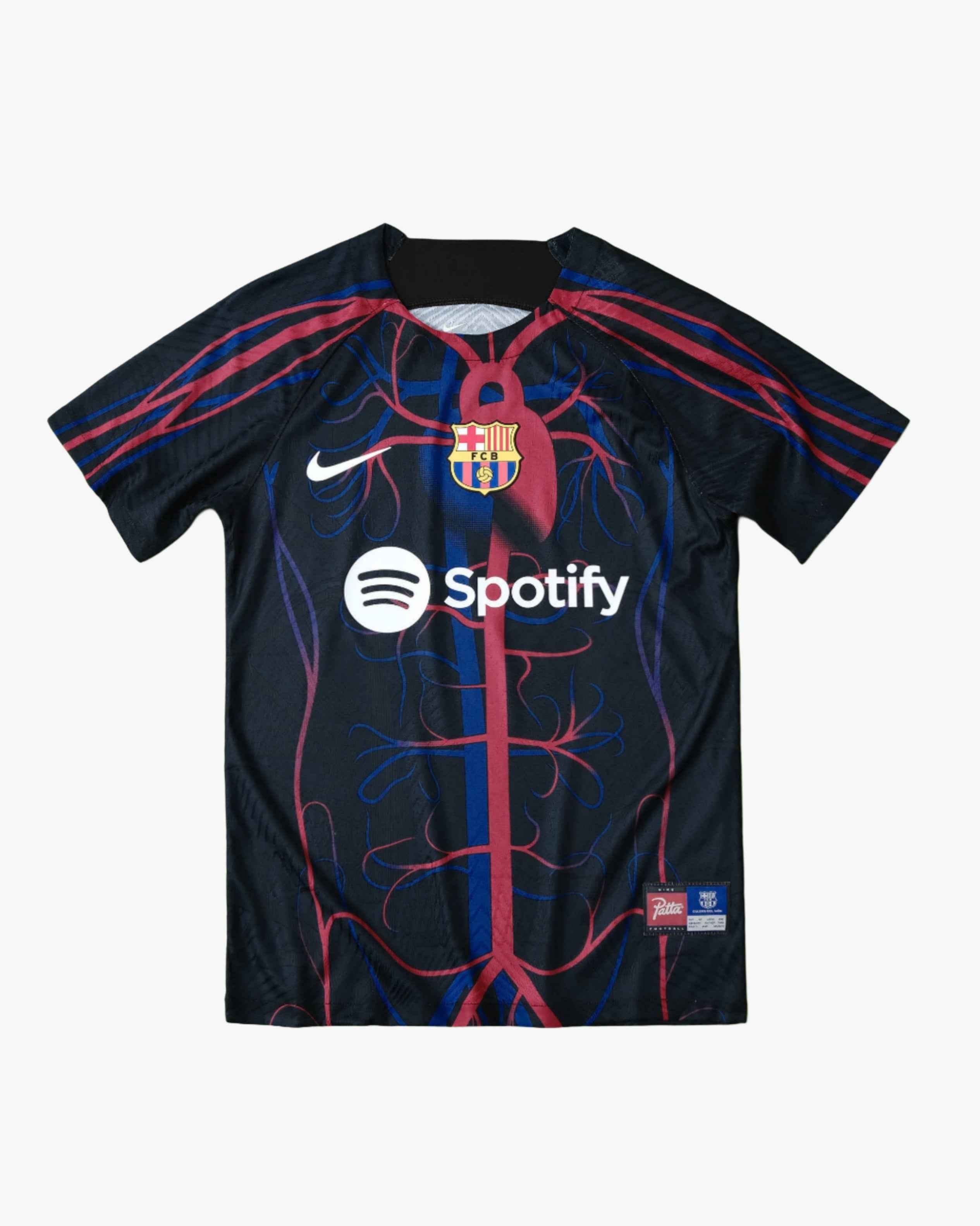 BARCELONA x CATALAN VEINS PREMIUM KIT — premium football kit from Don's Jerseys