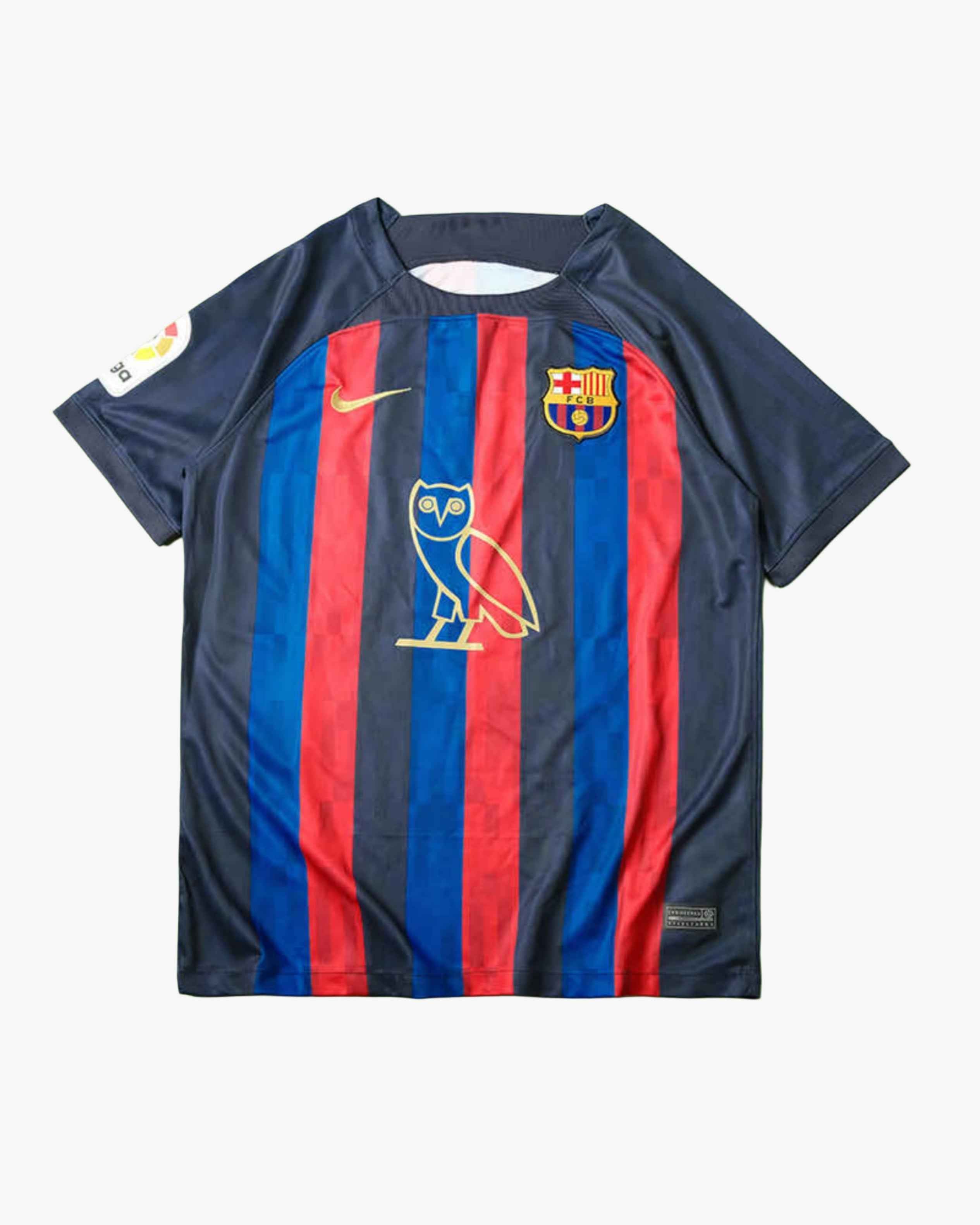 BARCELONA x DRAKE PREMIUM KIT — premium football kit from Don's Jerseys