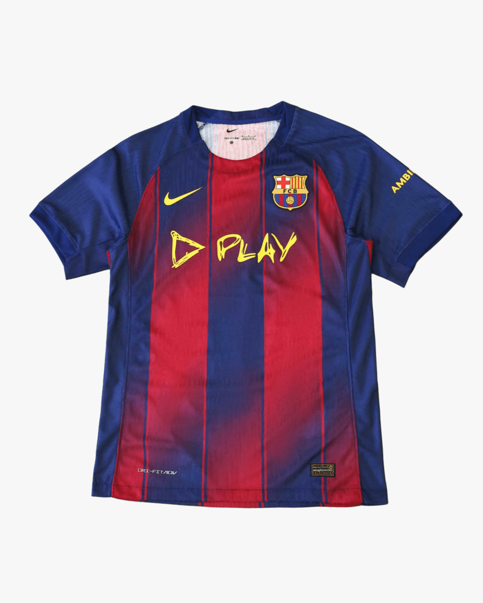 BARCELONA x ED SHEERAN PREMIUM KIT — premium football kit from Don's Jerseys