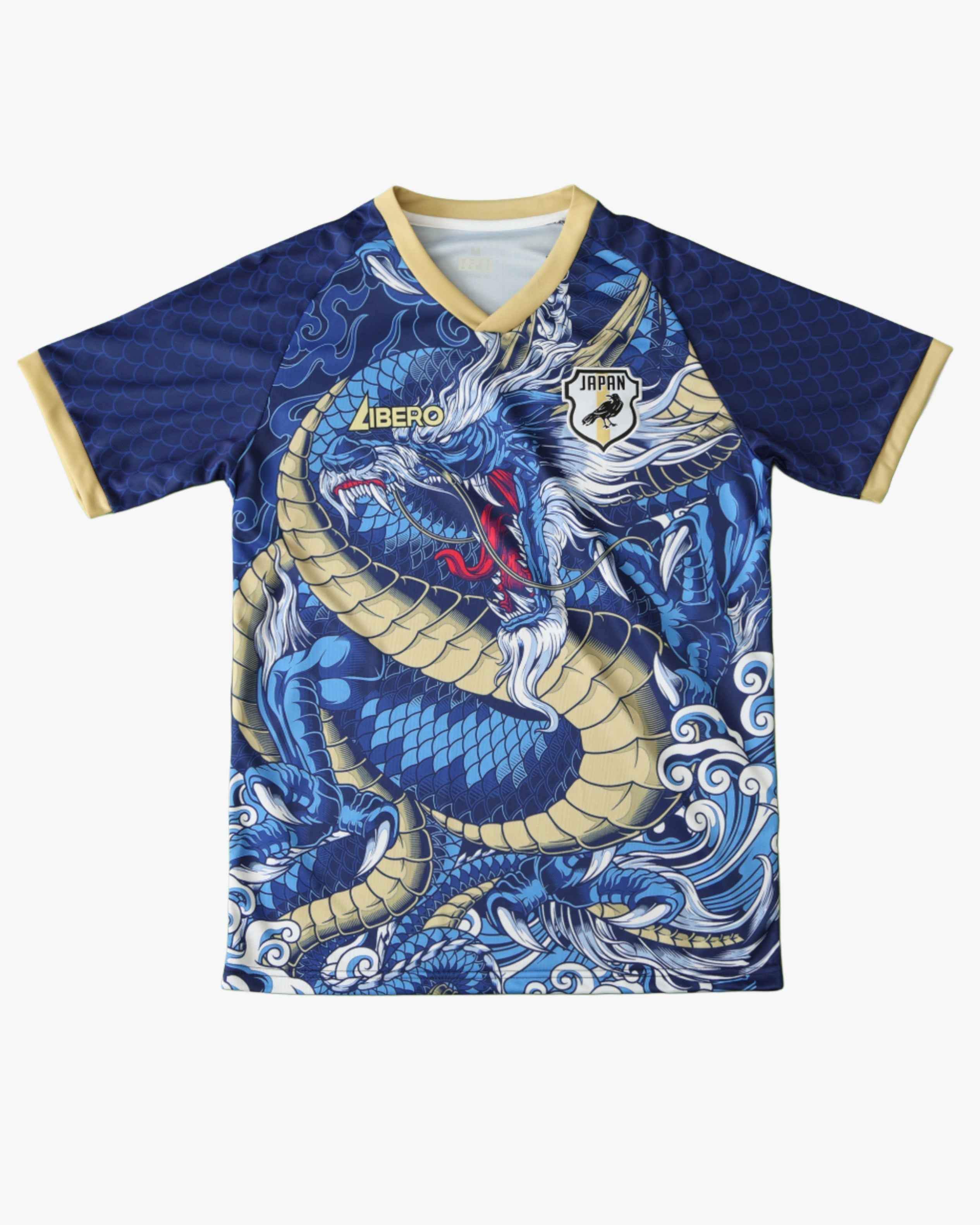 JAPAN x BLUE DRAGON PREMIUM KIT — premium football kit from Don's Jerseys