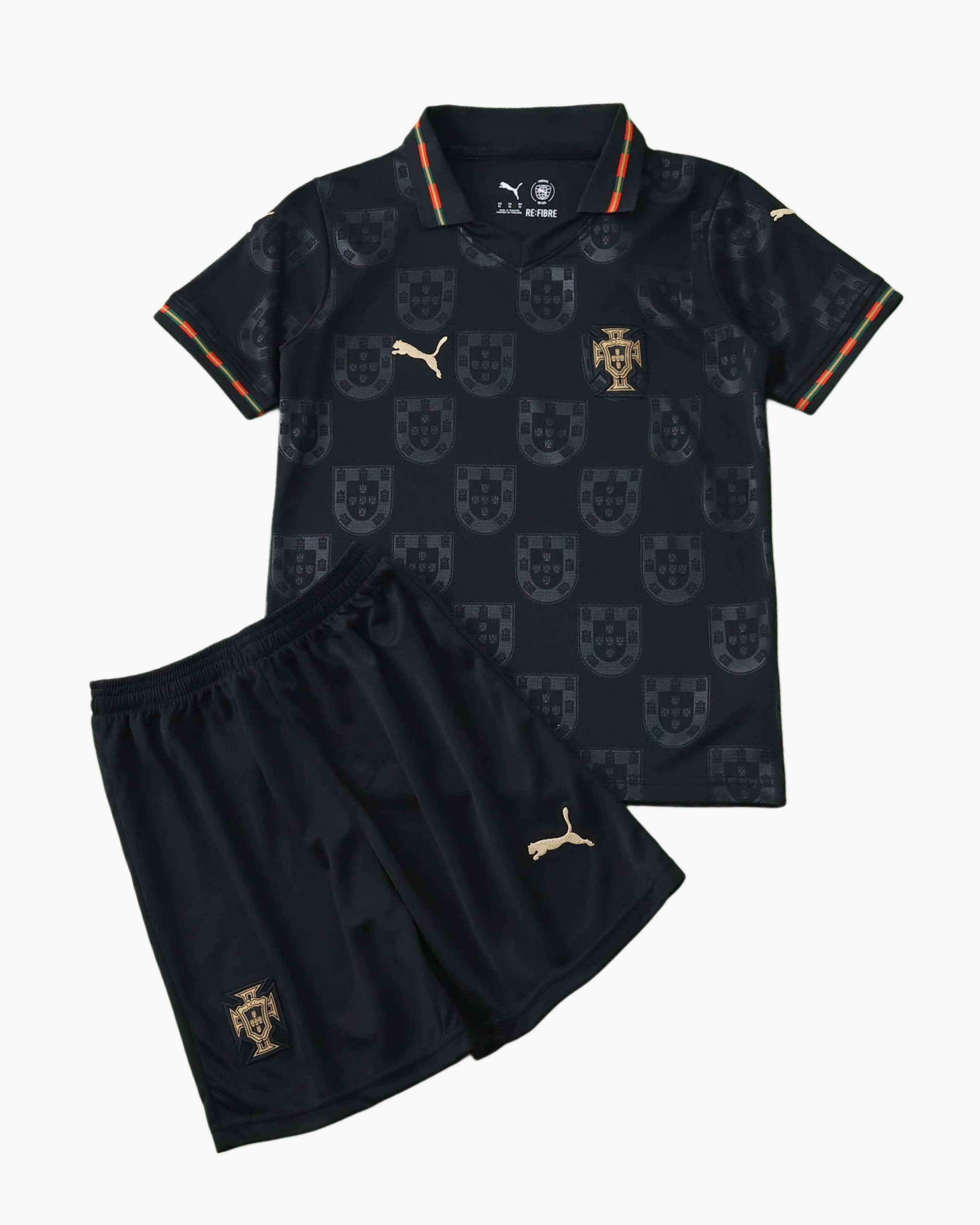 PORTUGAL x PUMA EUSEBIO KIDS — premium football kit from Don's Jerseys