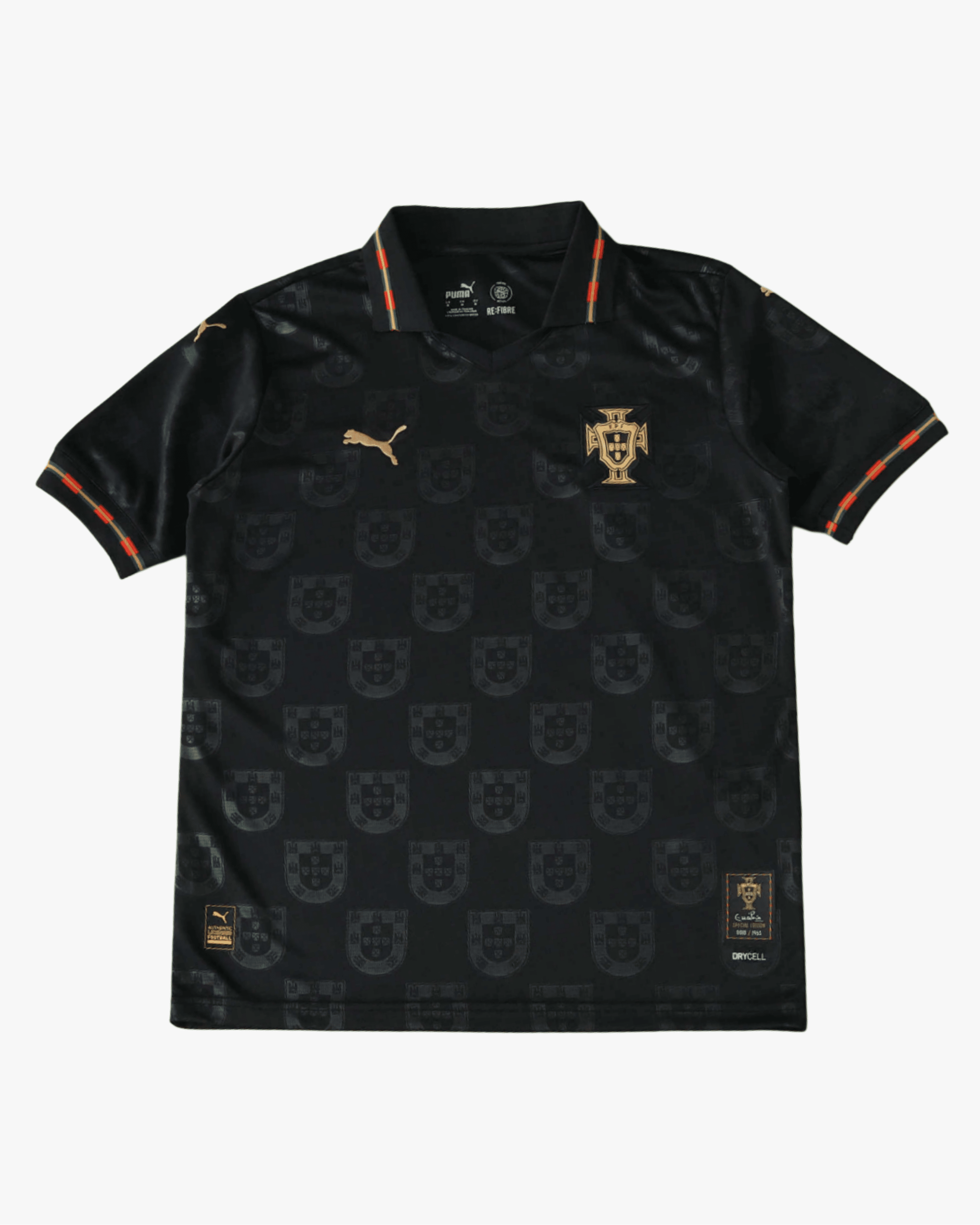PORTUGAL x PUMA EUSEBIO PREMIUM KIT — premium football kit from Don's Jerseys