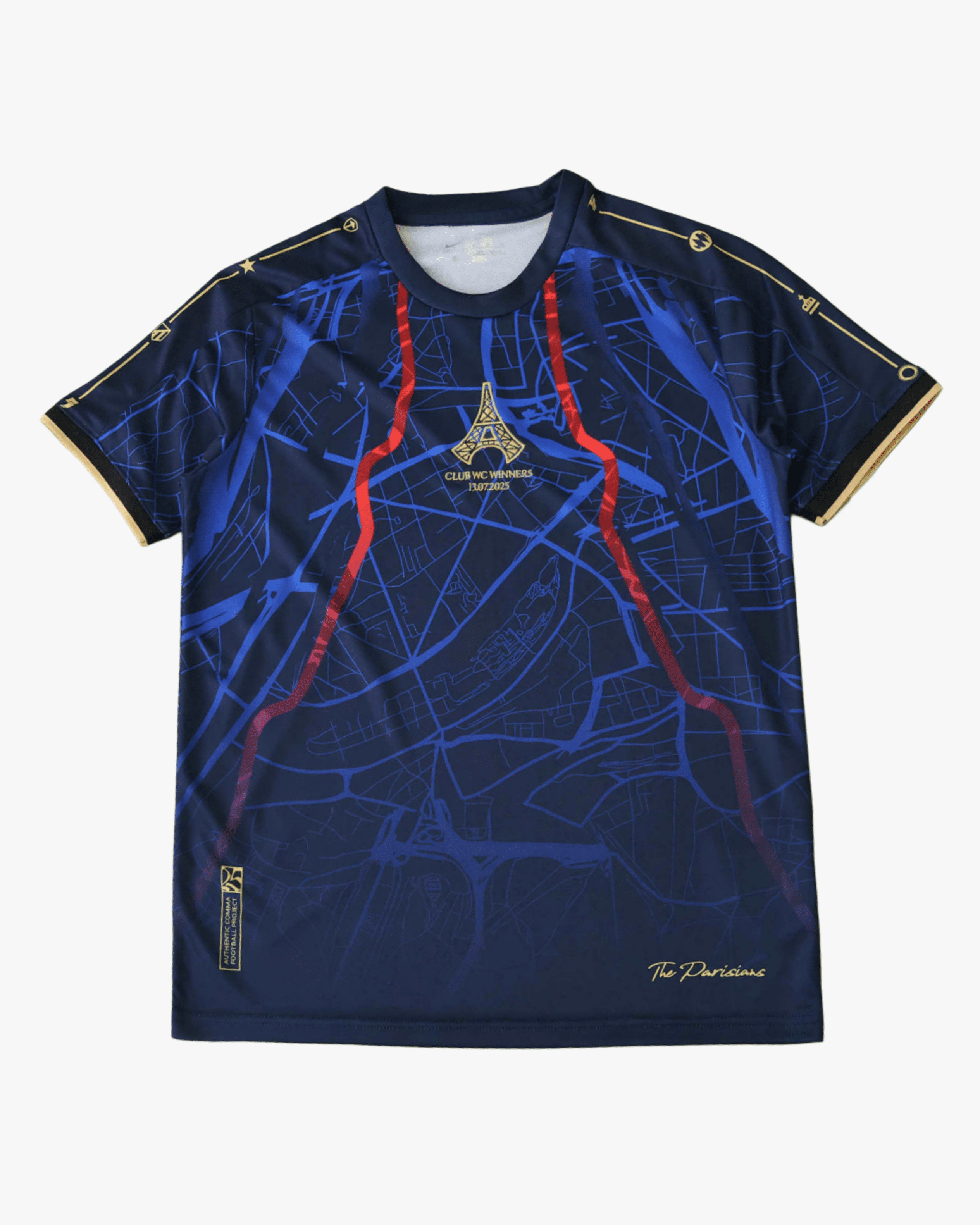PSG x THE PARISIANS PREMIUM KIT II — premium football kit from Don's Jerseys