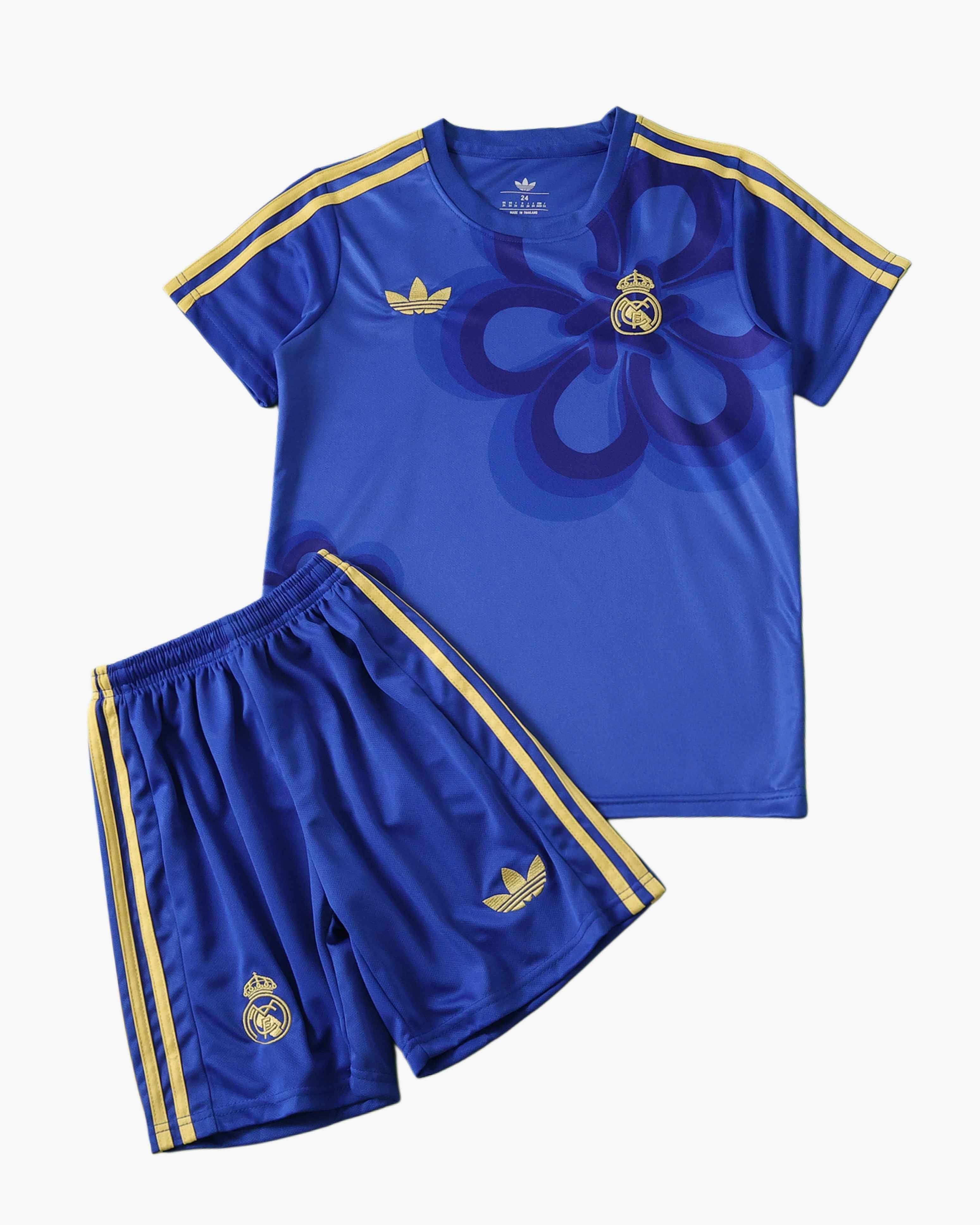 REAL MADRID x CHINESE KNOT KIDS — premium football kit from Don's Jerseys