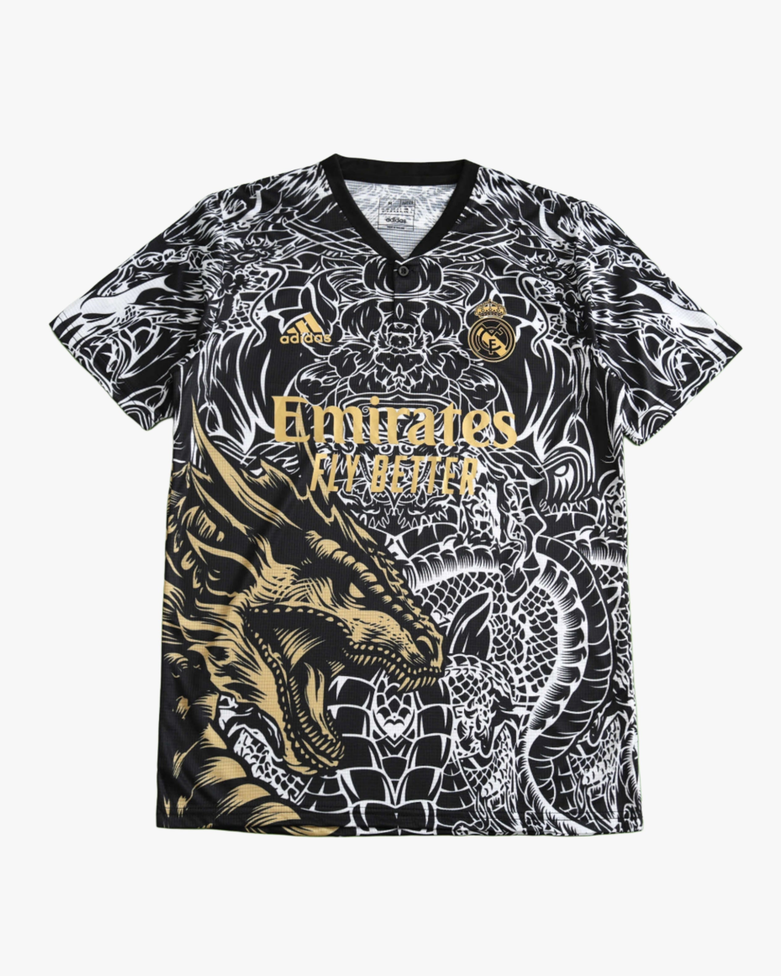 REAL MADRID x EMPEROR'S ARMOR PREMIUM KIT — premium football kit from Don's Jerseys