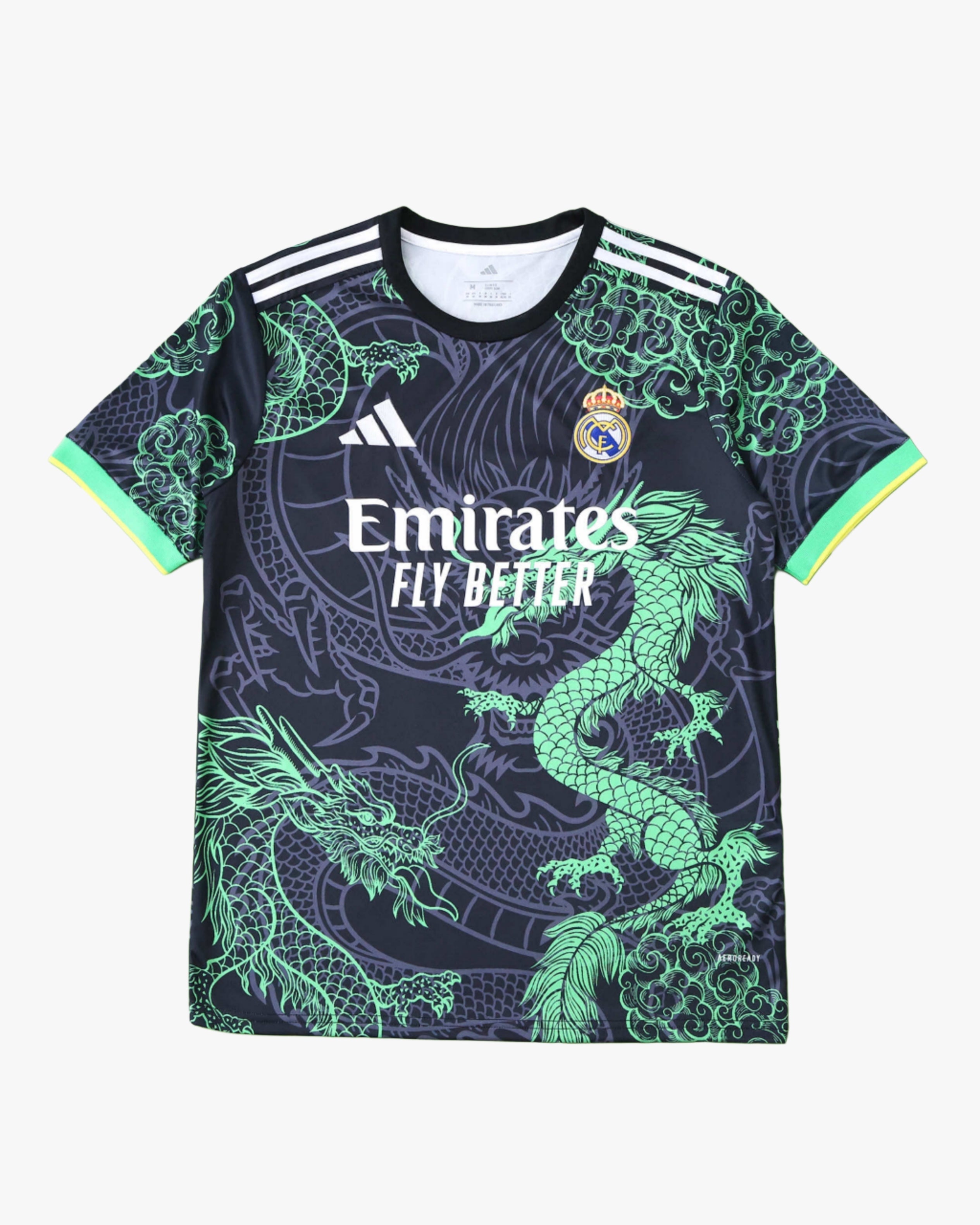 REAL MADRID x GREEN FALKOR PREMIUM KIT — premium football kit from Don's Jerseys