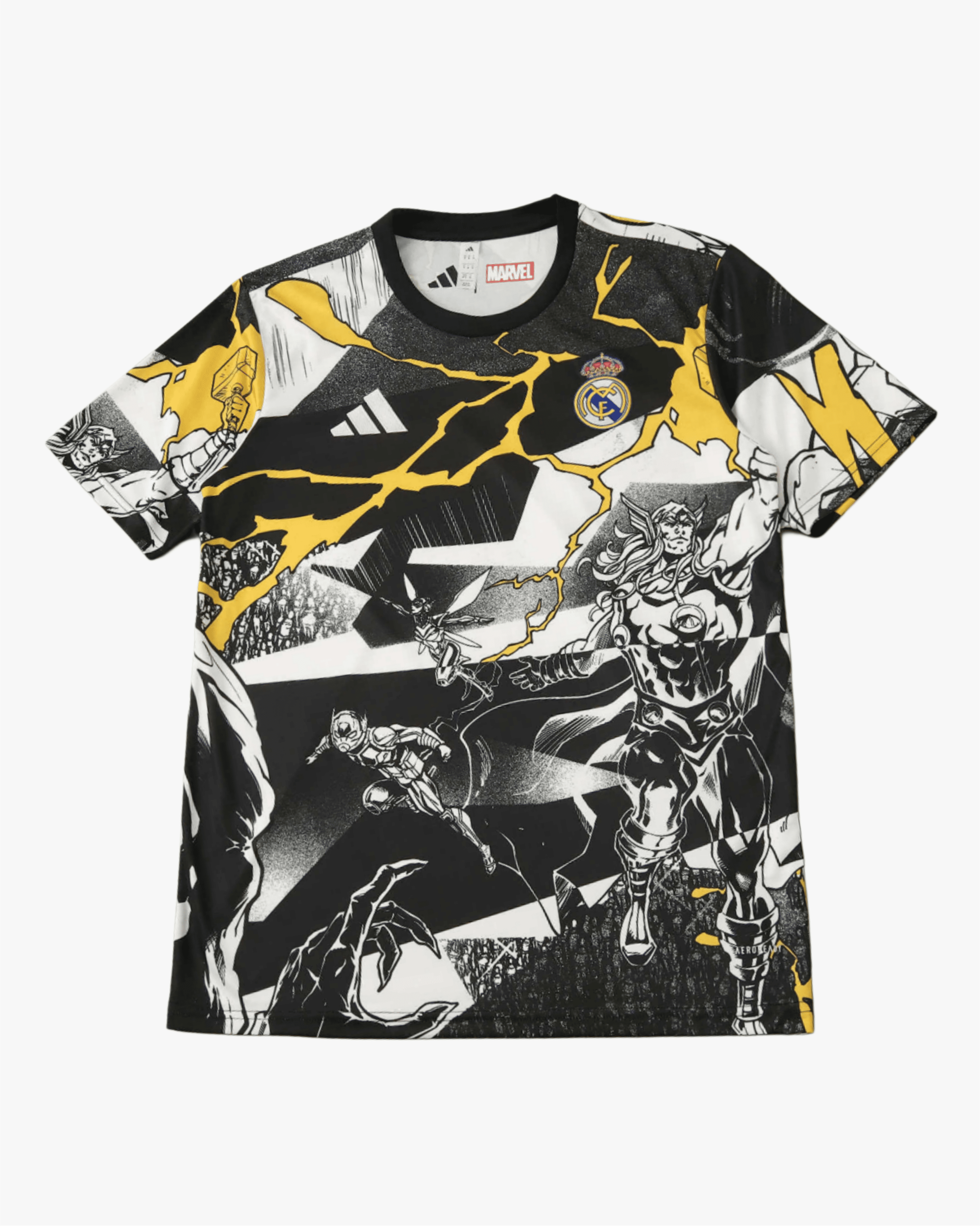 REAL MADRID x MARVEL PREMIUM KIT — premium football kit from Don's Jerseys