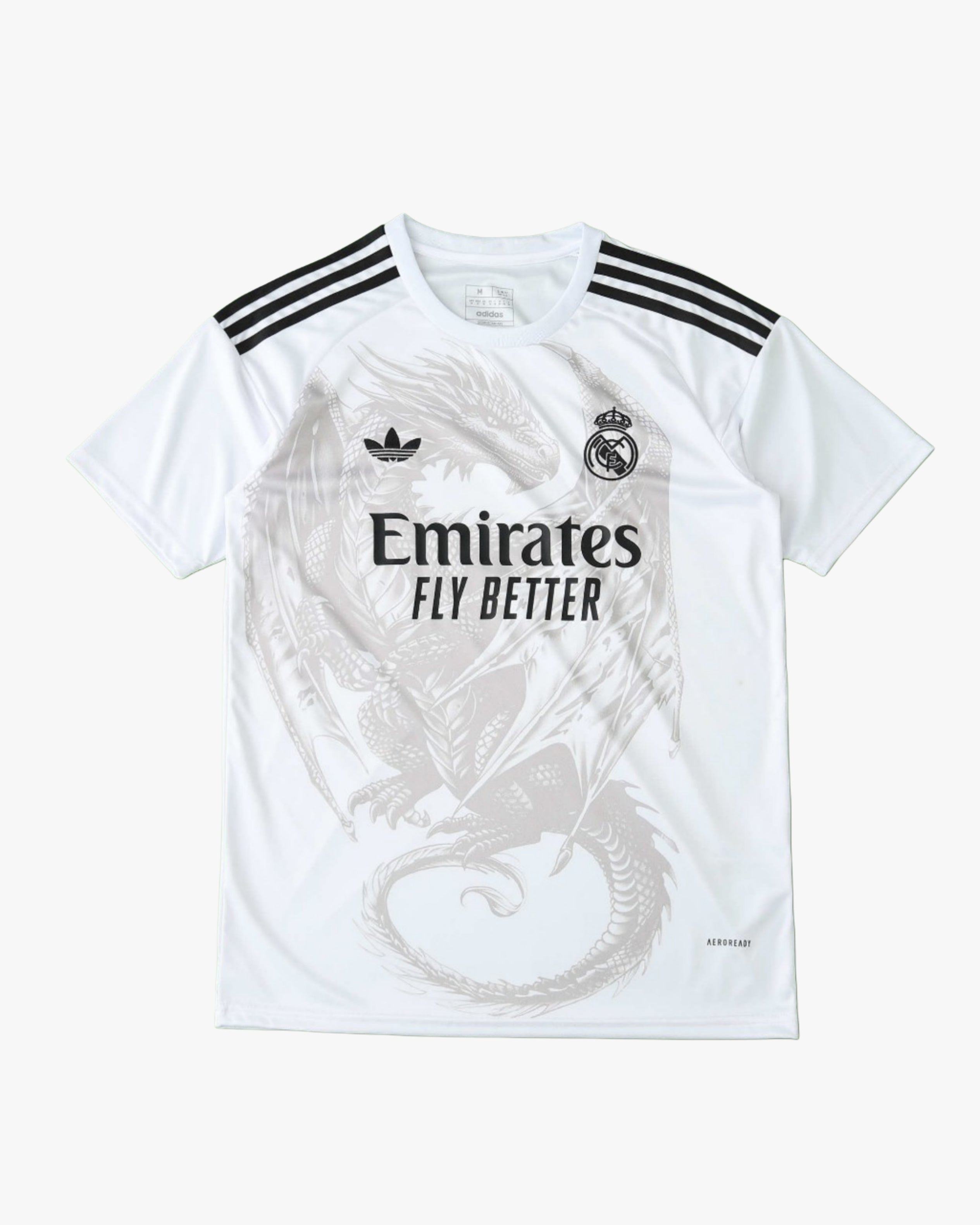 REAL MADRID x WHITE FURY PREMIUM KIT — premium football kit from Don's Jerseys