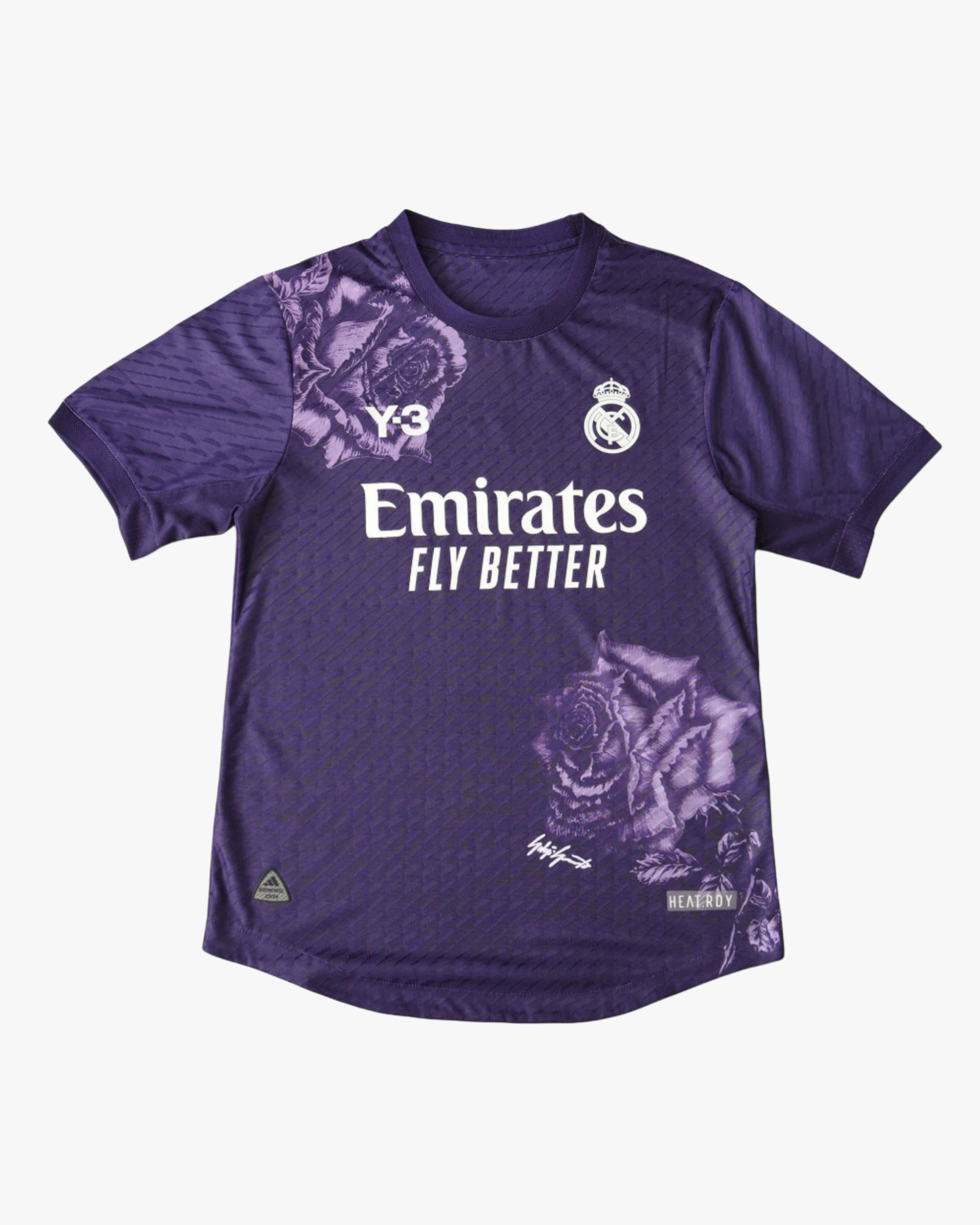 REAL MADRID x Y3 PURPLE PREMIUM KIT — premium football kit from Don's Jerseys